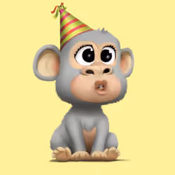 Ape Kids Club #9744