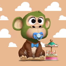Ape Kids Club #3504