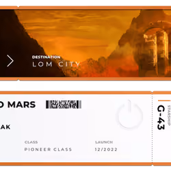 Ticket L.O.M #43