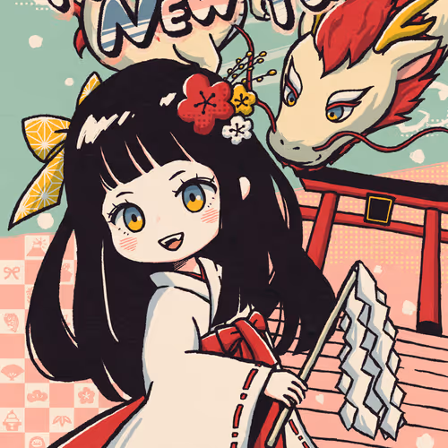 Art Postcard Hiroko Yokoyama