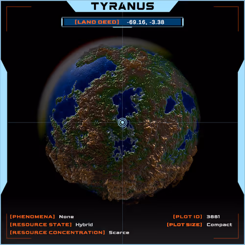 DEEPSPACE Land Deed #3881