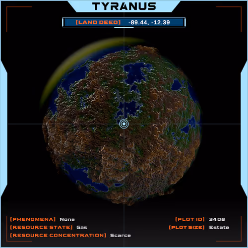 Deepspace Land Deeds