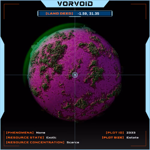 Deepspace Land Deeds