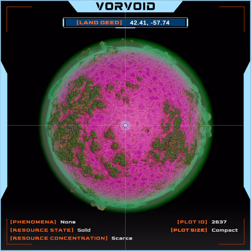 Deepspace Land Deeds