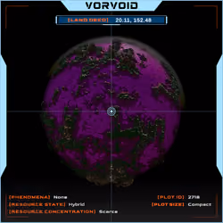DEEPSPACE Land Deed #2718