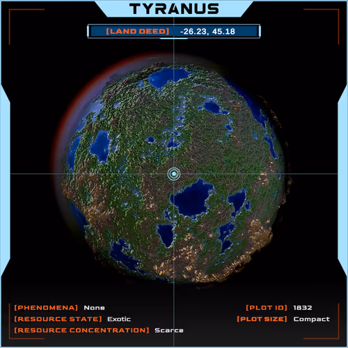 Deepspace Land Deeds