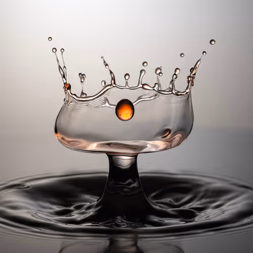 When Water makes Crowns