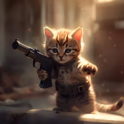 Combat Cat #8
