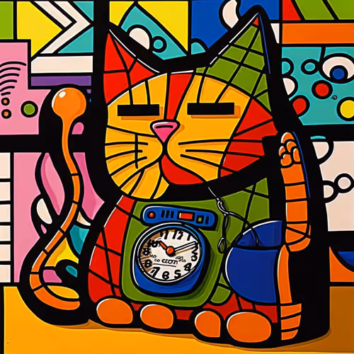 Calling Cute Cat #172