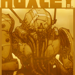 HUXLEY Comic: Issue 2 - Gold #70