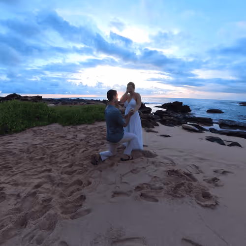 Popping the question