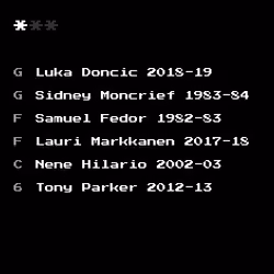 Dream Team #3433