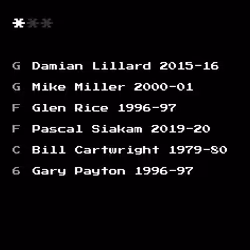Dream Team #101