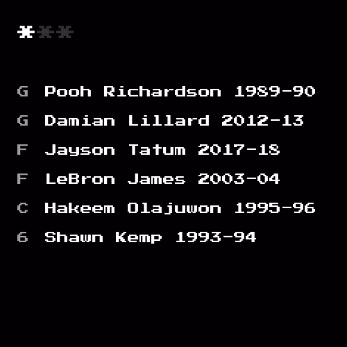Dream Team #1060
