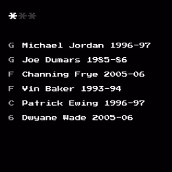 Dream Team #3200
