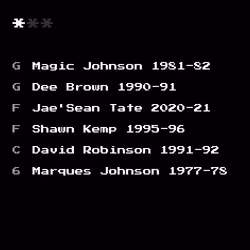 Dream Team #7143