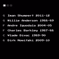 Dream Team #7010