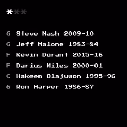 Dream Team #6463