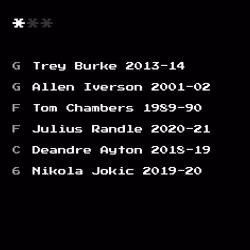 Dream Team #8986