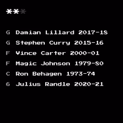 Dream Team #2085