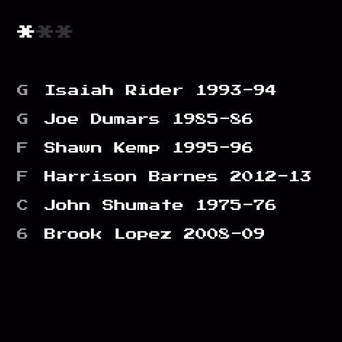 Dream Team #7428