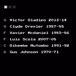 Dream Team #6665