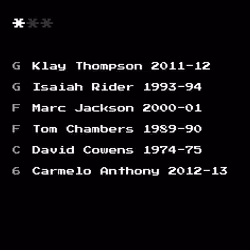 Dream Team #1083