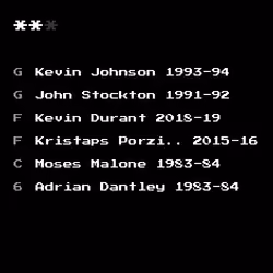 Dream Team #1999
