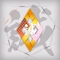 SAMURAI cryptos SymbolNFT - Stardust #20013732