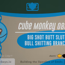 Cube Monkey #8051's Business Card
