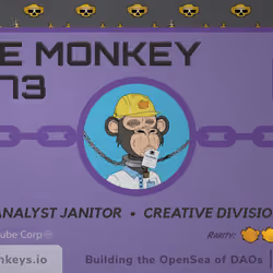 Cube Monkey #3273's Business Card