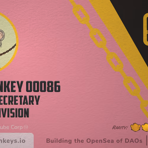 Cube Monkey #86's Business Card