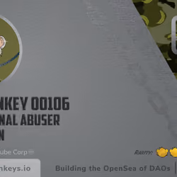 Cube Monkey #106's Business Card