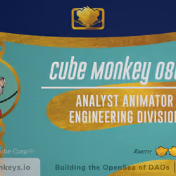 Cube Monkey #8044's Business Card
