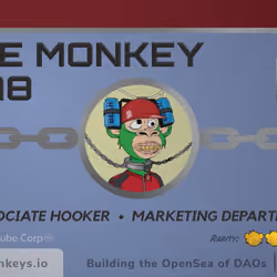 Cube Monkey #3178's Business Card