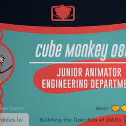 Cube Monkey #8045's Business Card