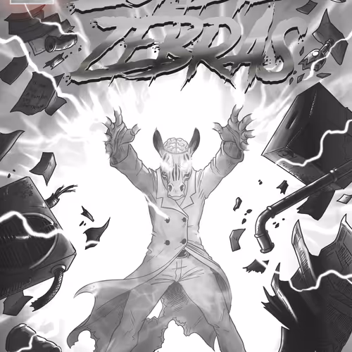 Zombie Zebras Comic Issue 2 Covers
