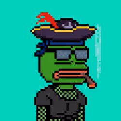 Foul Pepe Frog #4011