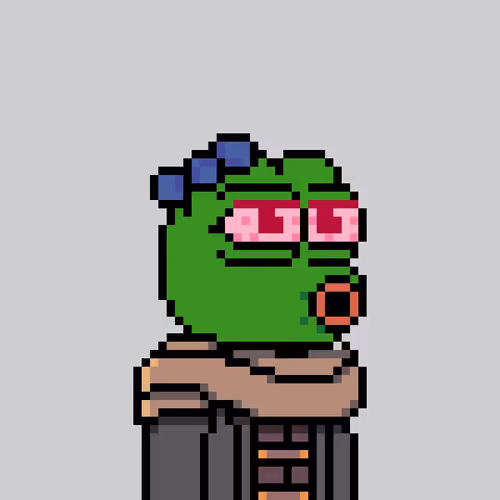 Foul Pepe Frog #750