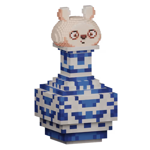 Enamel Vase 2