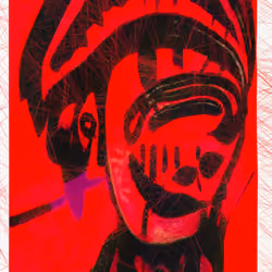 Unsupervised — Burned — Machine Hallucinations — MoMA Dreams #23