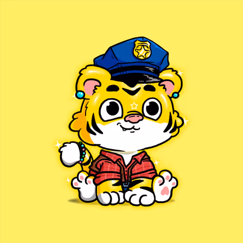 Grouchy Tiger Cub #220