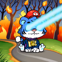 Blue Flame #1504