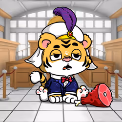 Grouchy Tiger Cub #653