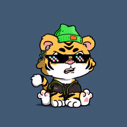 Grouchy Tiger Cub #106
