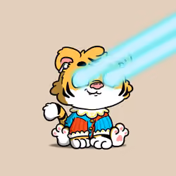 Grouchy Tiger Cub #418