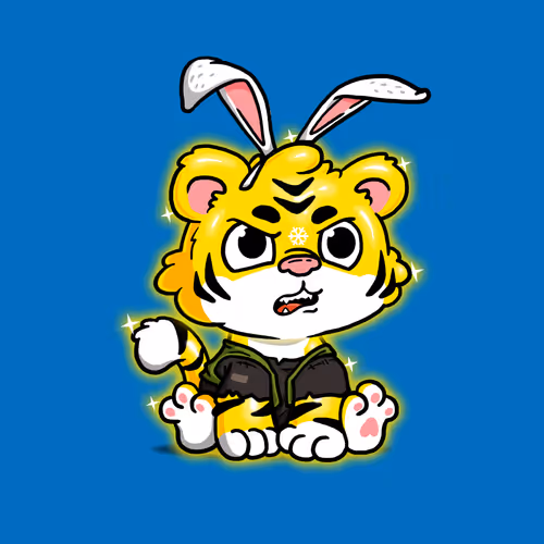 Grouchy Tiger Cub #1645