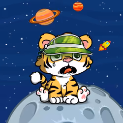 Grouchy Tiger Cub #1428