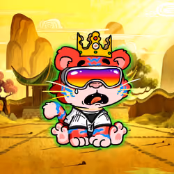 Grouchy Tiger Cub #1675