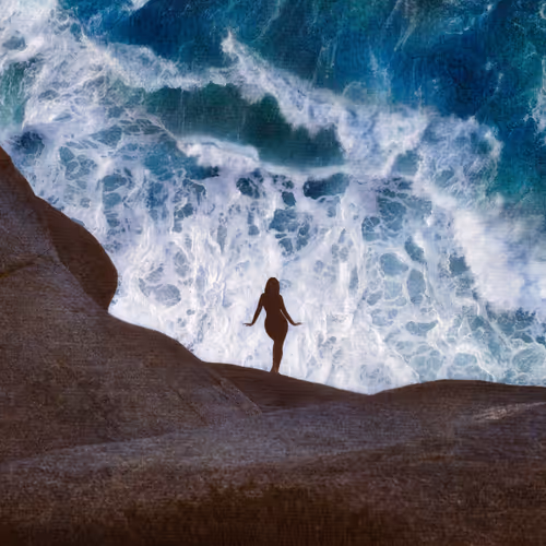 Canvas VII: Shadow on Rock